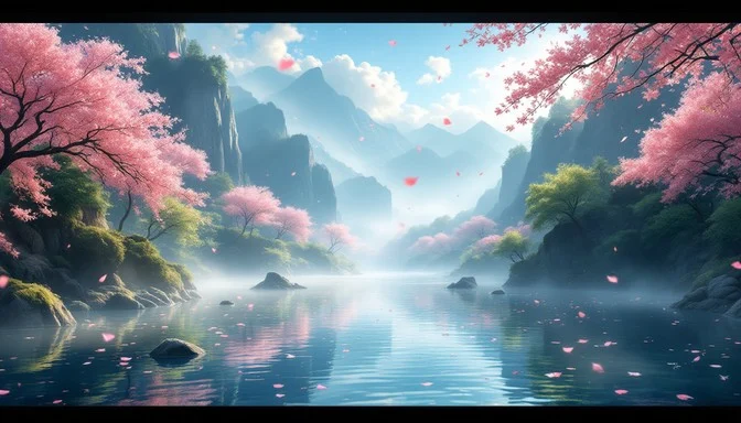 Tranquil Glow Havens above Jade Blossom Hills